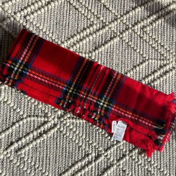 🌱Aldo Plaid Scarf - Picture 1 of 3